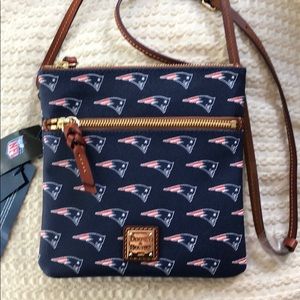 New! Dooney & Bourke Patriots Satchel